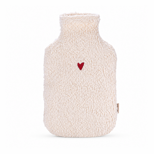Wärmflasche Teddy Baumwolle Herz