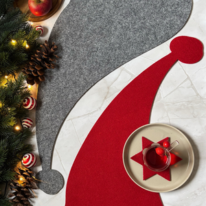 Wichtel Weihnachtstischläufer aus Premium Filz, handmade in Deutschland