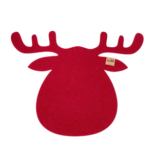 platzset filz weihnachten als Motiv Elch Made in Germany