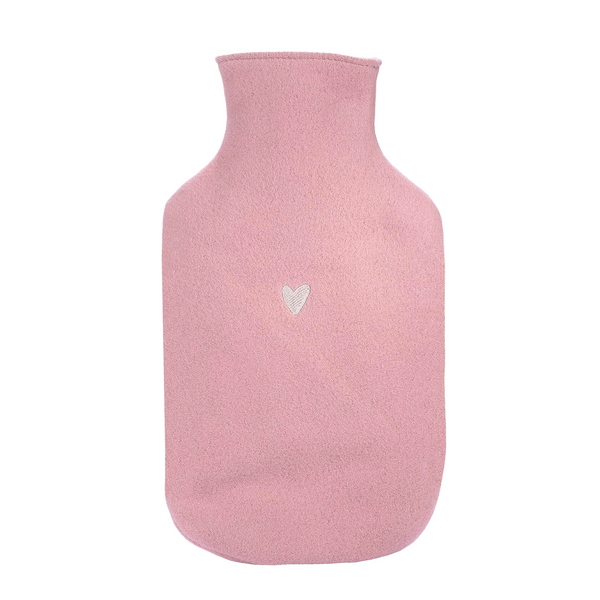 Wärmflasche flauschig xxl aus Naturkautschuk und Baumwollfleece