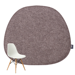 Vitra Sitzkissen aus Filz für Eames Chair, passend als komfortables Kissen für stilvolle Sitzmöbel, made in germany