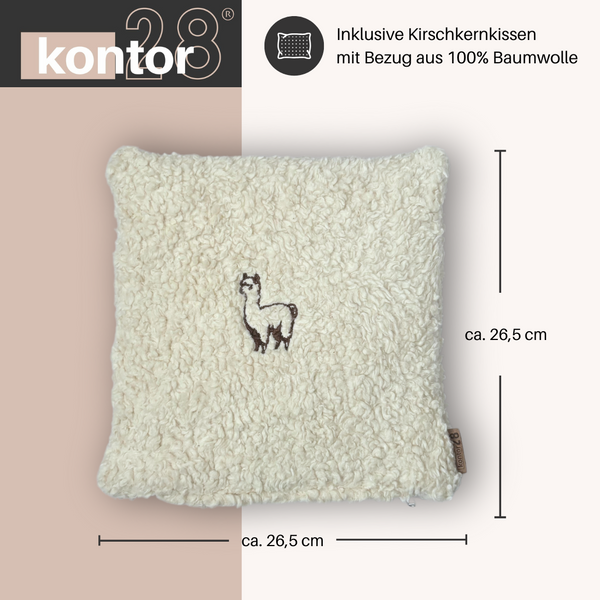 kirschkernkissen mikrowelle made in germany in unserer manufaktur. fair und nachhaltig produziert